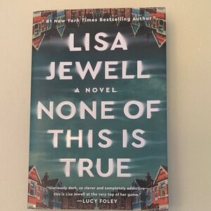 'None of This is True' Coffee Table Book - Blue Cover